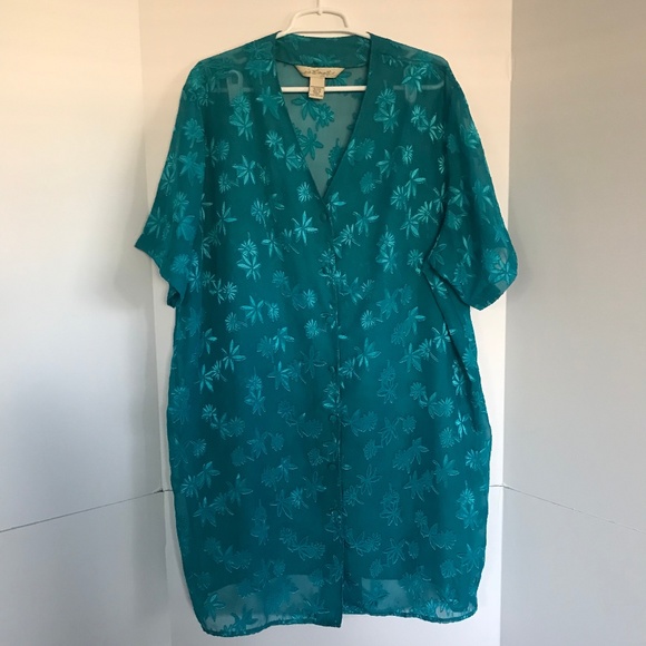 Lane Bryant Other - Intimates Lane Bryant Seersucker Negligee (C-15)